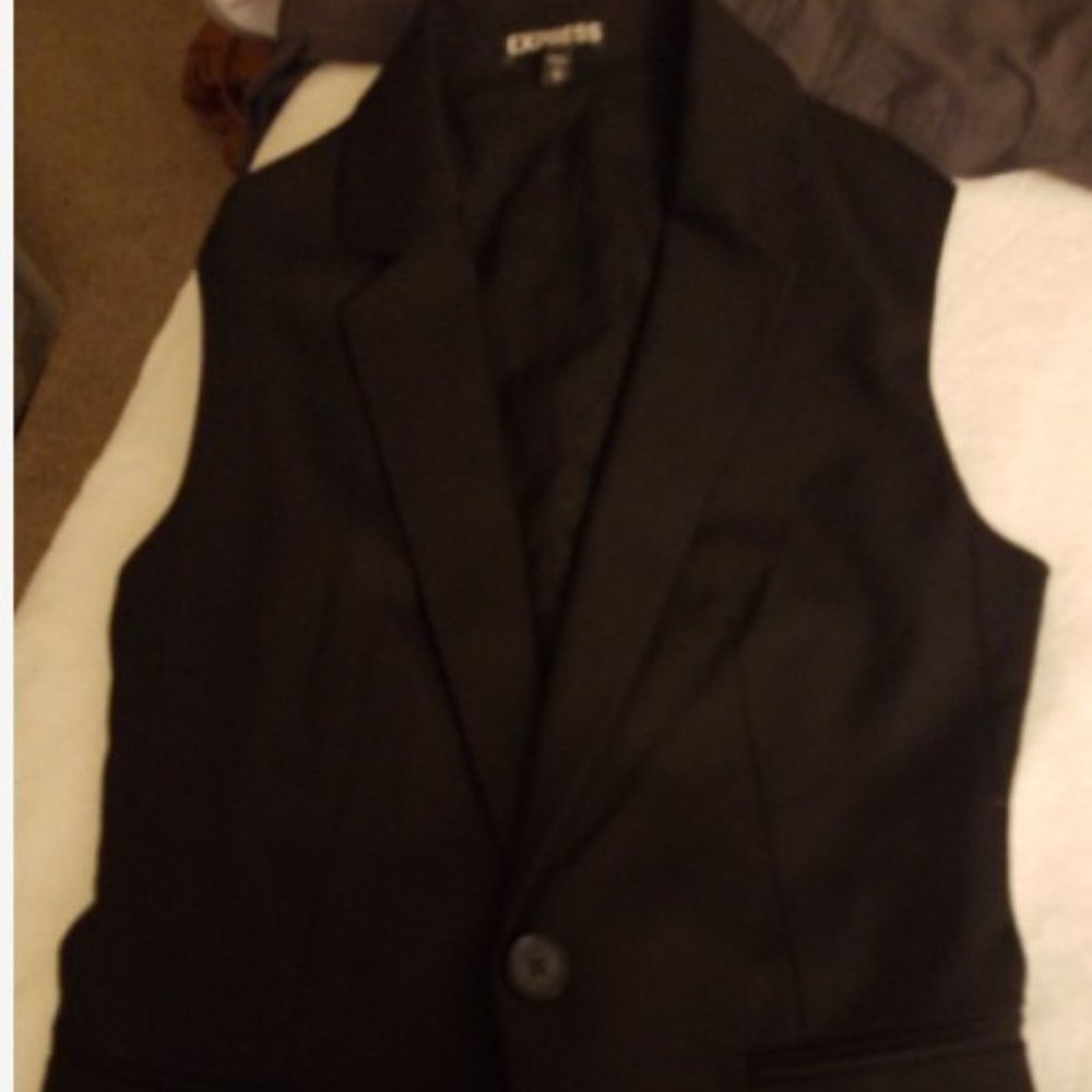 express business vest new XS